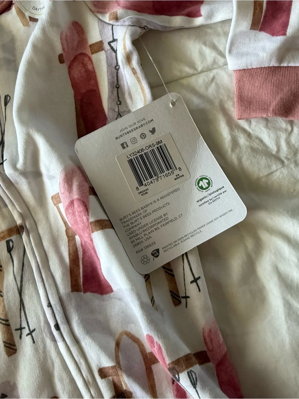 Burts Bees Baby brand new
